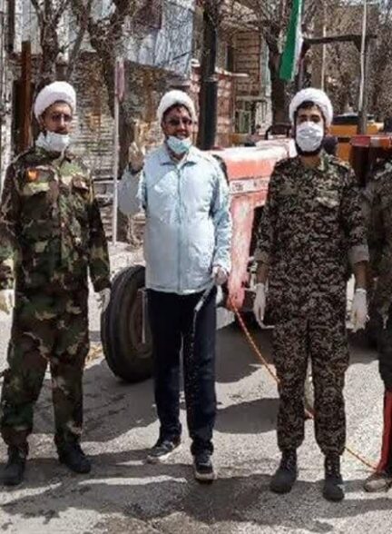 طلاب جهادی در ایام کرونا